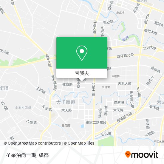 圣采泊尚一期地图