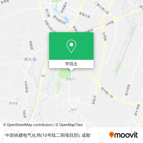 中国铁建电气化局(10号线二期项目部)地图