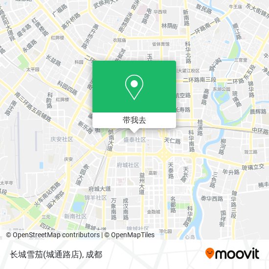 长城雪茄(城通路店)地图