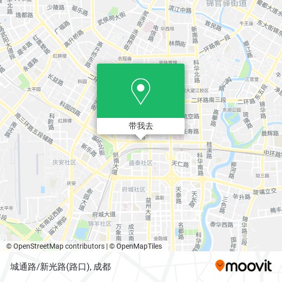 城通路/新光路(路口)地图