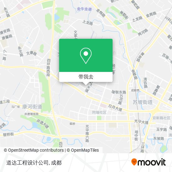 道达工程设计公司地图