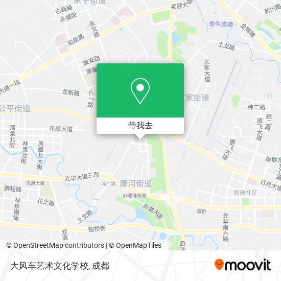 大风车艺术文化学校地图