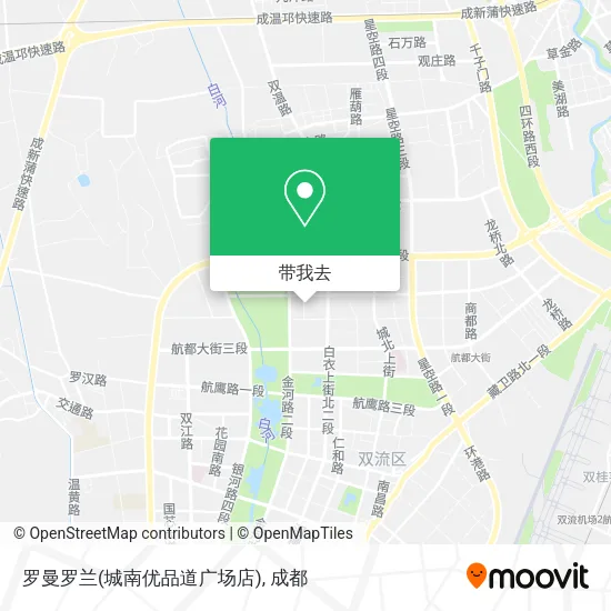 罗曼罗兰(城南优品道广场店)地图