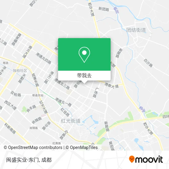 闽盛实业-东门地图