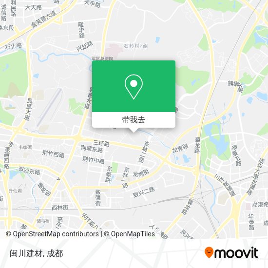 闽川建材地图