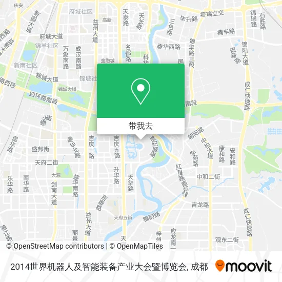2014世界机器人及智能装备产业大会暨博览会地图