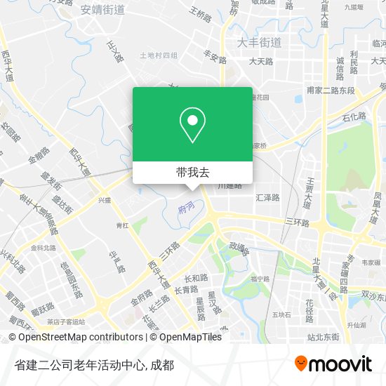 省建二公司老年活动中心地图