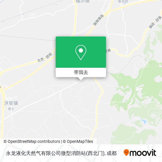 永龙液化天然气有限公司微型消防站(西北门)地图