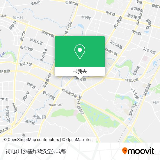街电(川乡基炸鸡汉堡)地图