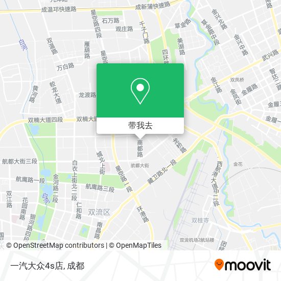 一汽大众4s店地图