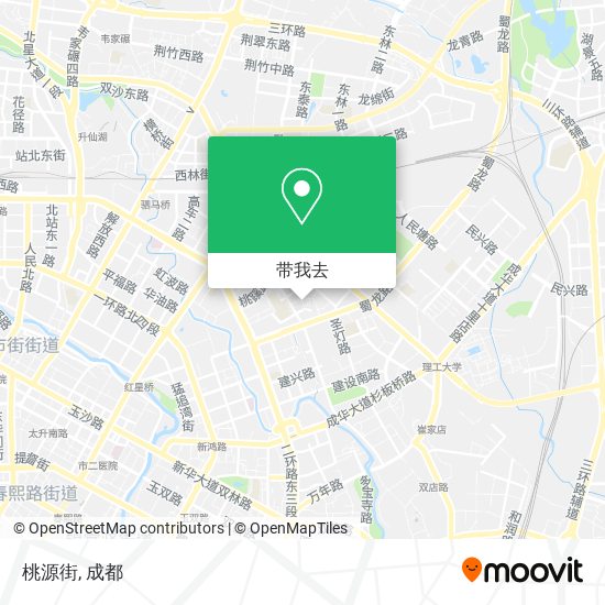 桃源街地图