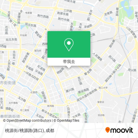 桃源街/桃源路(路口)地图