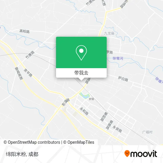 绵阳米粉地图