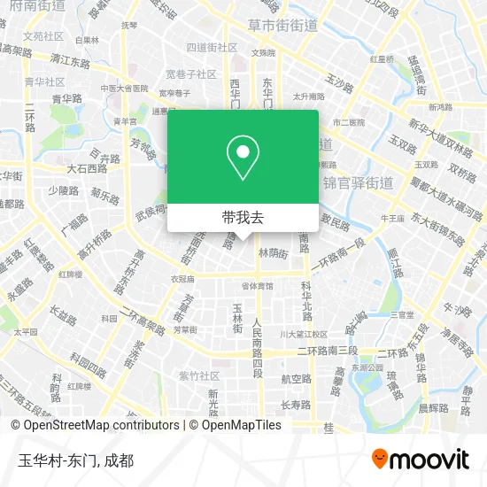 玉华村-东门地图