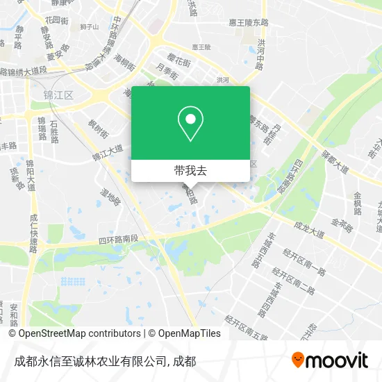 成都永信至诚林农业有限公司地图