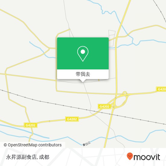永昇源副食店地图
