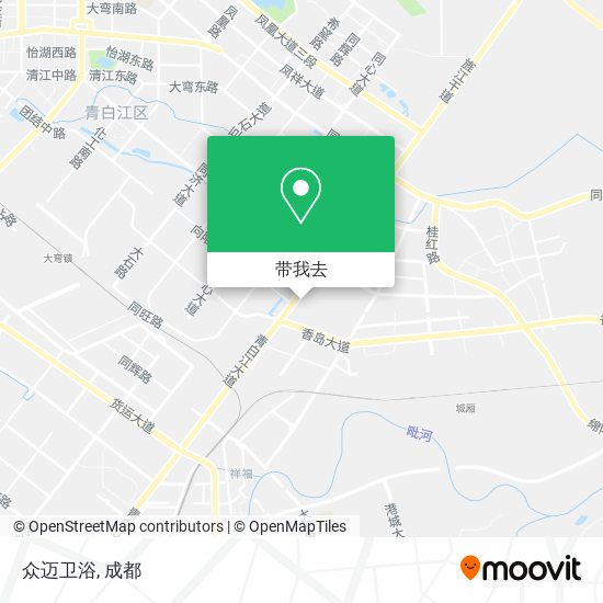 众迈卫浴地图