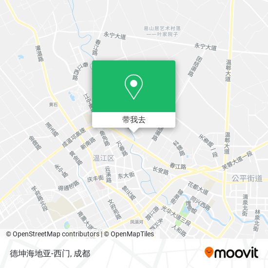 德坤海地亚-西门地图