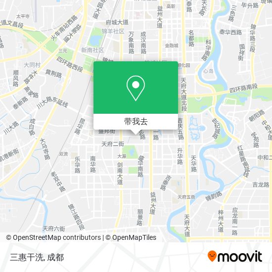 三惠干洗地图