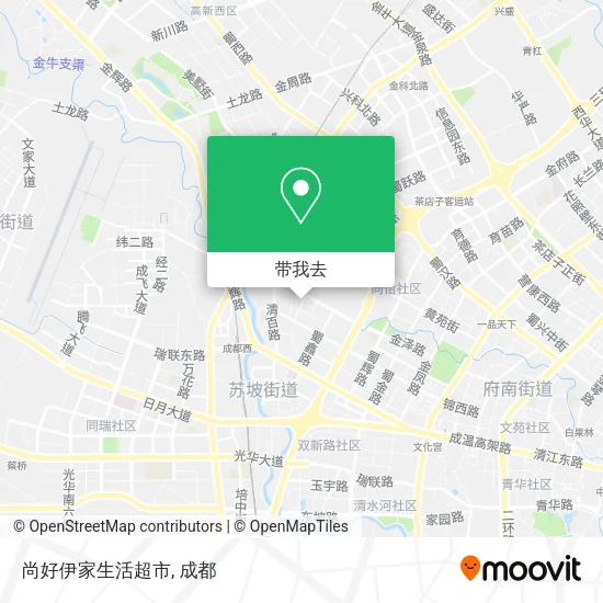 尚好伊家生活超市地图