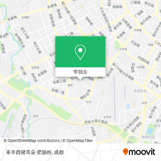 辜辛酉猪耳朵·肥肠粉地图
