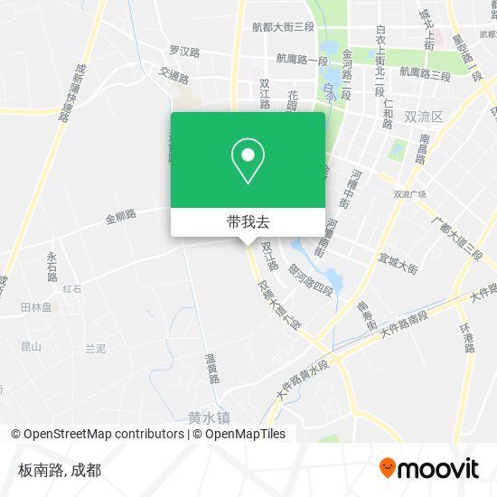 板南路地图