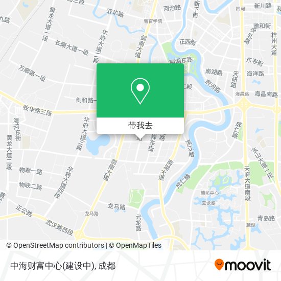 中海财富中心(建设中)地图