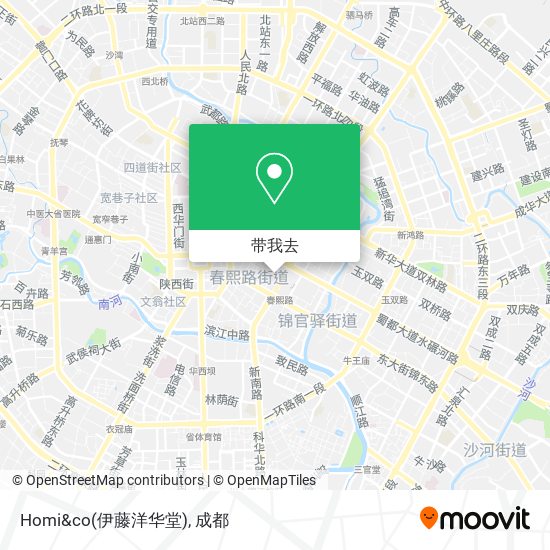 Homi&co(伊藤洋华堂)地图