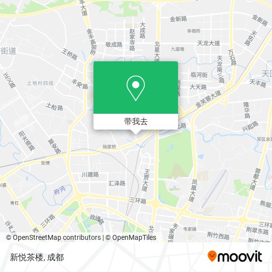 新悦茶楼地图