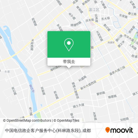 中国电信政企客户服务中心(科林路东段)地图