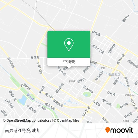 南兴巷-1号院地图