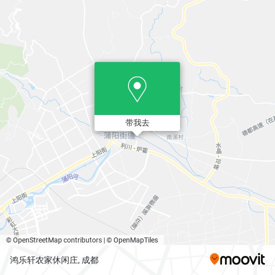 鸿乐轩农家休闲庄地图