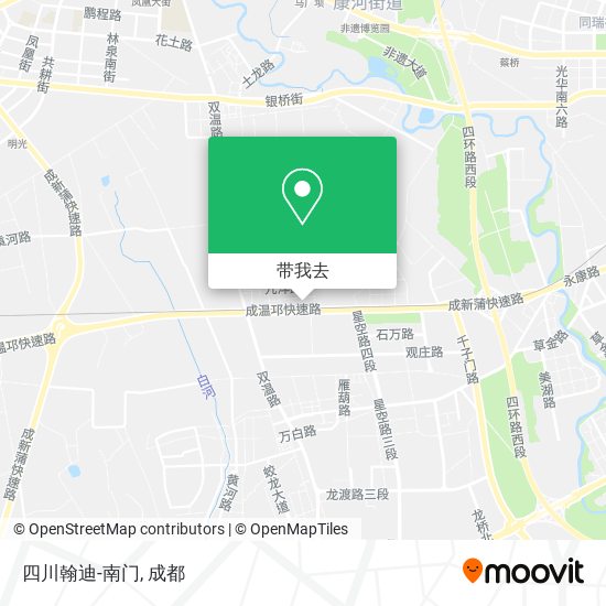 四川翰迪-南门地图