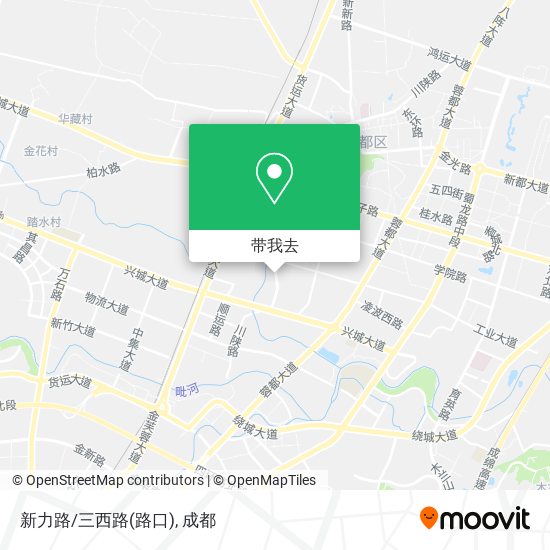 新力路/三西路(路口)地图