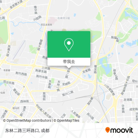 东林二路三环路口地图