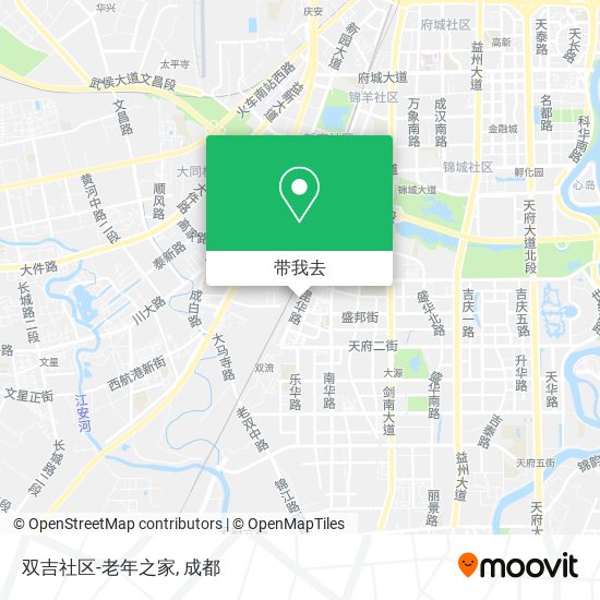 双吉社区-老年之家地图