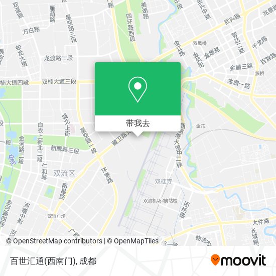 百世汇通(西南门)地图