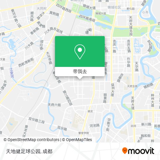 天地健足球公园地图