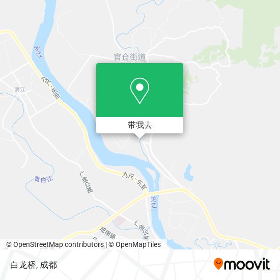白龙桥地图