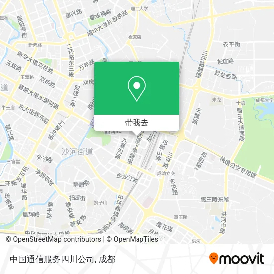 中国通信服务四川公司地图