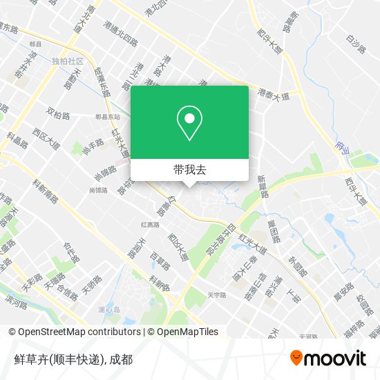 鲜草卉(顺丰快递)地图