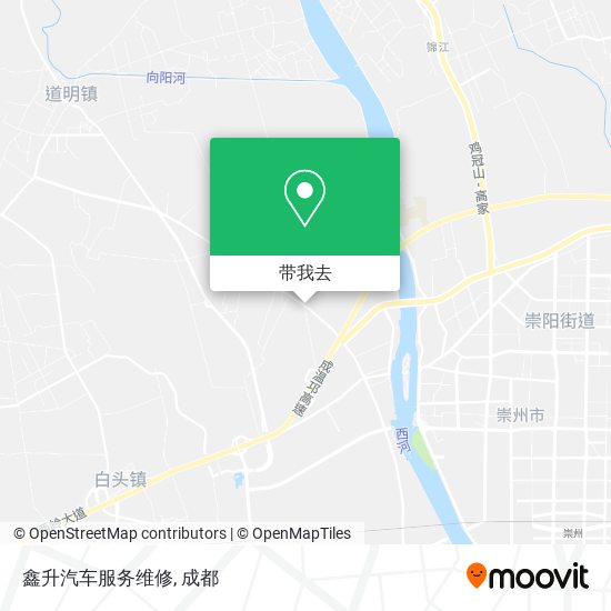 鑫升汽车服务维修地图