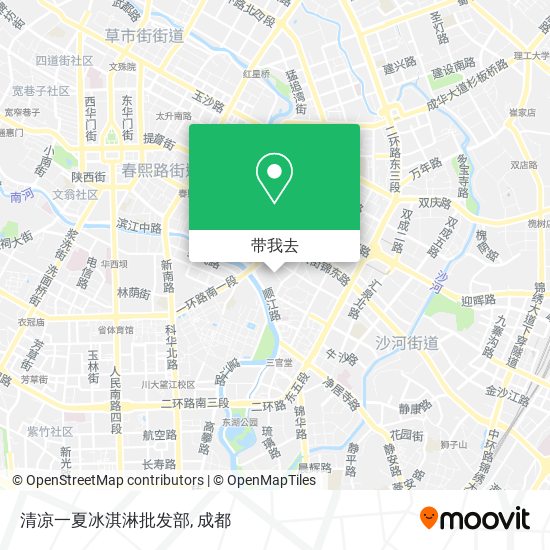 清凉一夏冰淇淋批发部地图