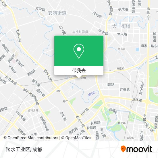 踏水工业区地图
