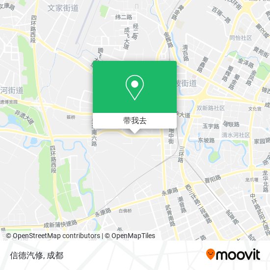 信德汽修地图
