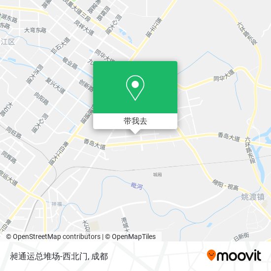 昶通运总堆场-西北门地图