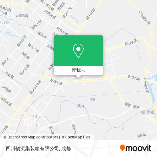 四川物流集装箱有限公司地图