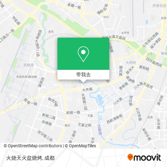 火烧天火盆烧烤地图