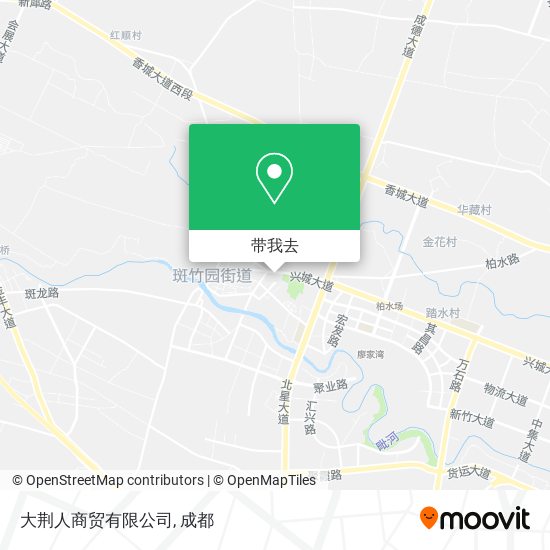 大荆人商贸有限公司地图