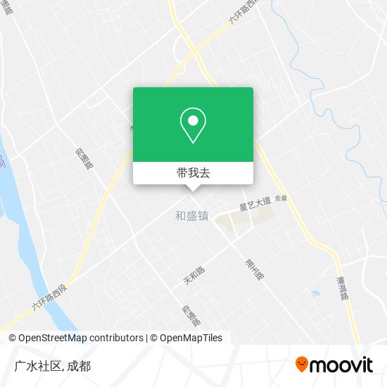 广水社区地图